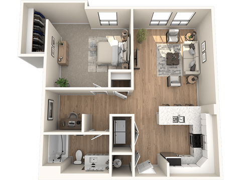 C1.5 Floor Plan at Solace at Ballpark Village, Goodyear, Arizona